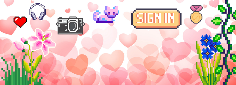 Lieblings-Romance-Autorin, Anabelle Stehl, Novel haven, Pixel Art